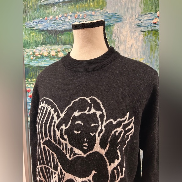 MSGM size S Wool blend Angel crewneck jumper - Picture 4 of 11